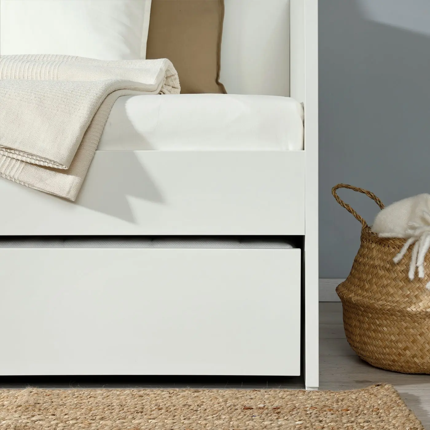 Pat Ikea Vihals/Afjall 2 saltele 80x200 (Alb) - 9