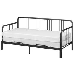 Pat extensibil Ikea Fyresdal 80х200 (Negru) Thumb