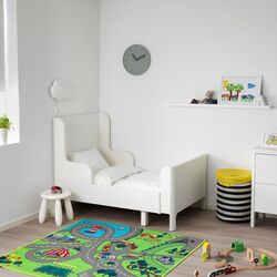 Кровать раздвижная Ikea Busunge 80x200 (Белый) Thumb