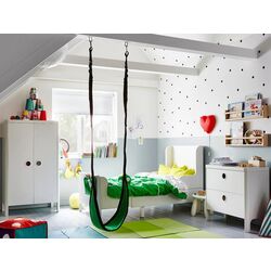 Кровать раздвижная Ikea Busunge 80x200 (Белый) Thumb