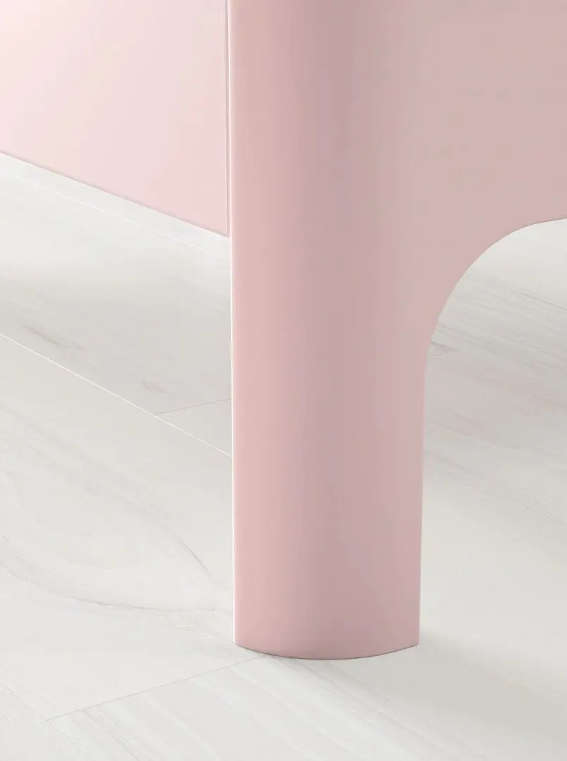 Pat extensibil Ikea Busunge 80x200 (Roz Deschis)