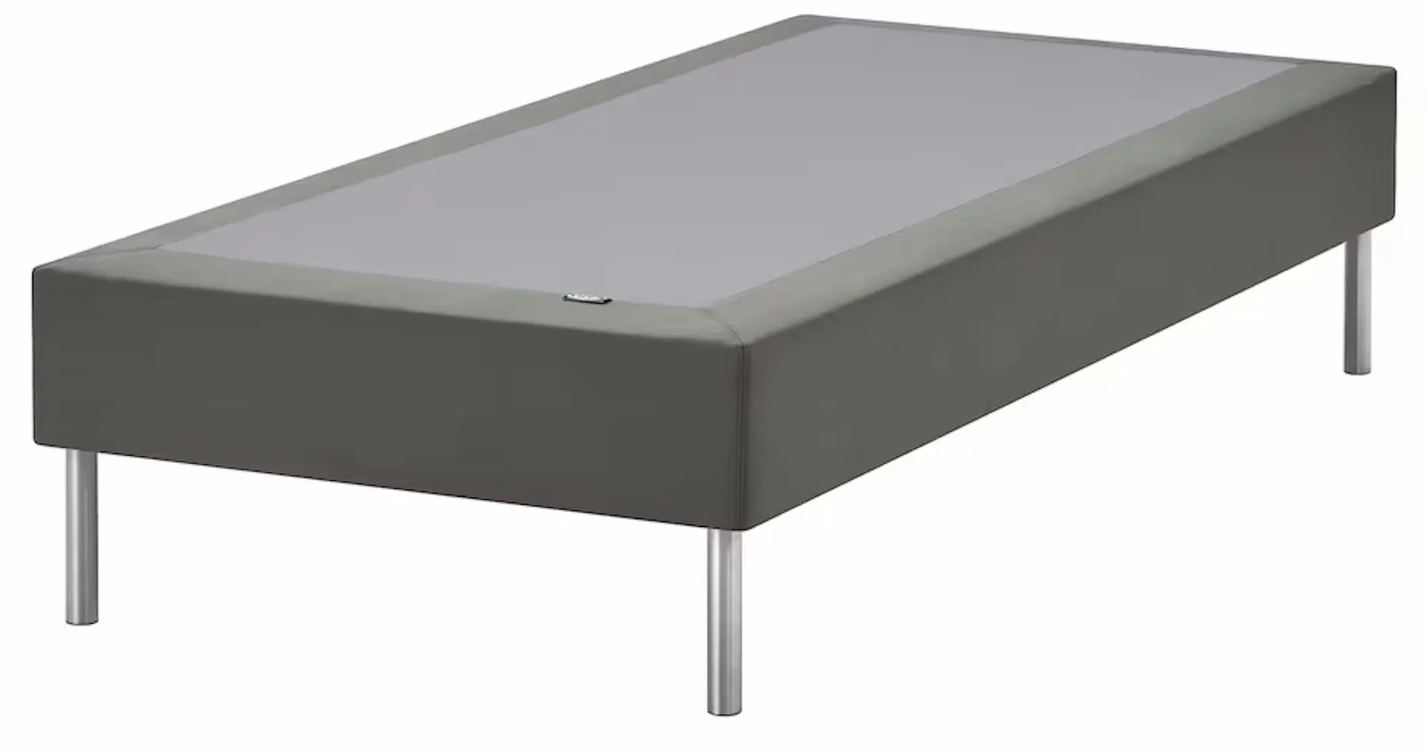 Baza Ikea Lyngor/Bjorli cu picioare 90x200 20cm (Gri Inchis)