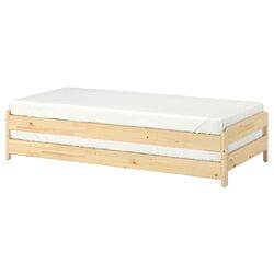 Pat stivuibil Ikea Utaker 2 saltele 80x200 (Pin/Vannareid/Extra Fermă)