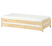 Штабелируемая кровать Ikea Utaker 80x200 (Сосна)