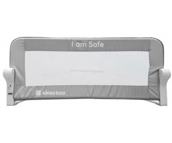 Bara de protectie pentru patut Kikka Boo I Am Safe (Grey)