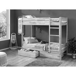 Двухъярусная кровать Klen Double 90x200 (Walnut) Thumb