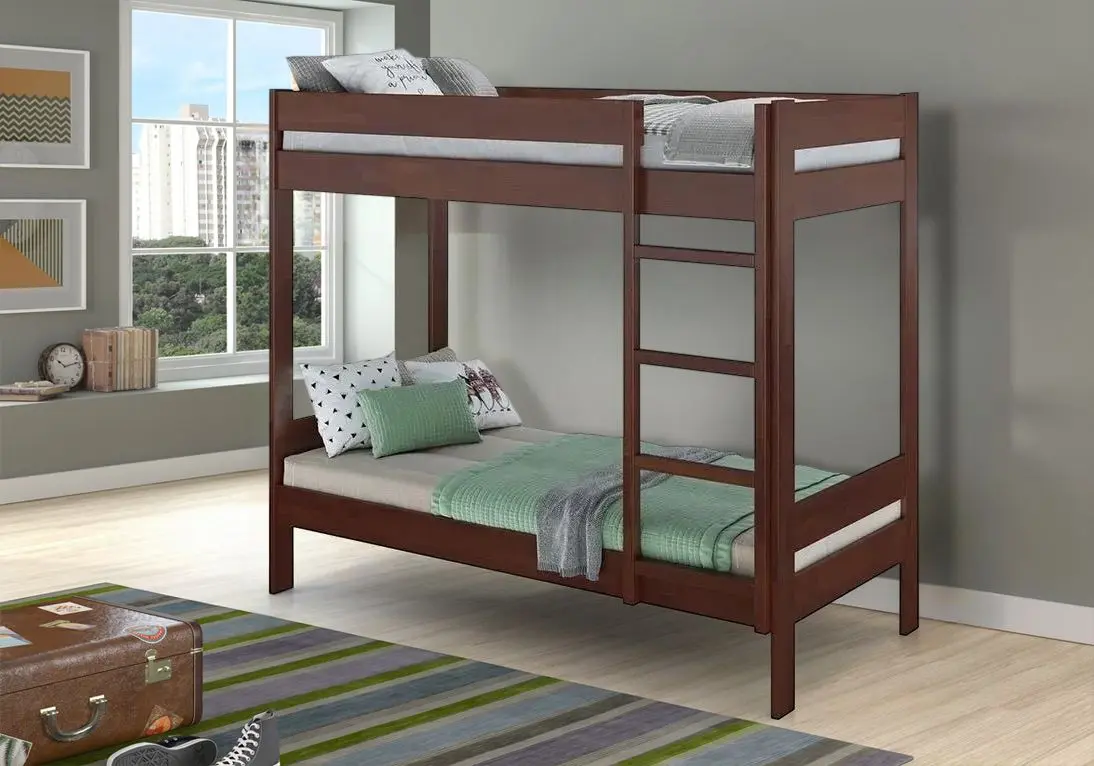 Двухъярусная кровать Klen Double 90x200 (Walnut)