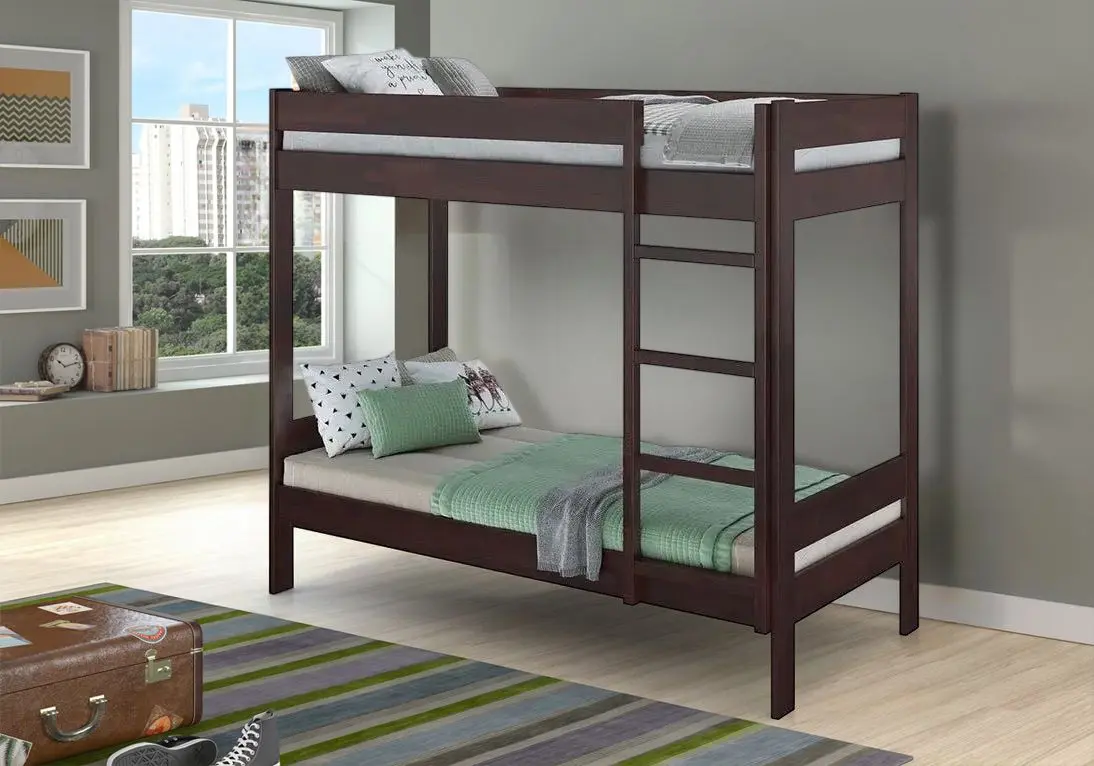 Двухъярусная кровать Klen Double 90x200 (Wenge)