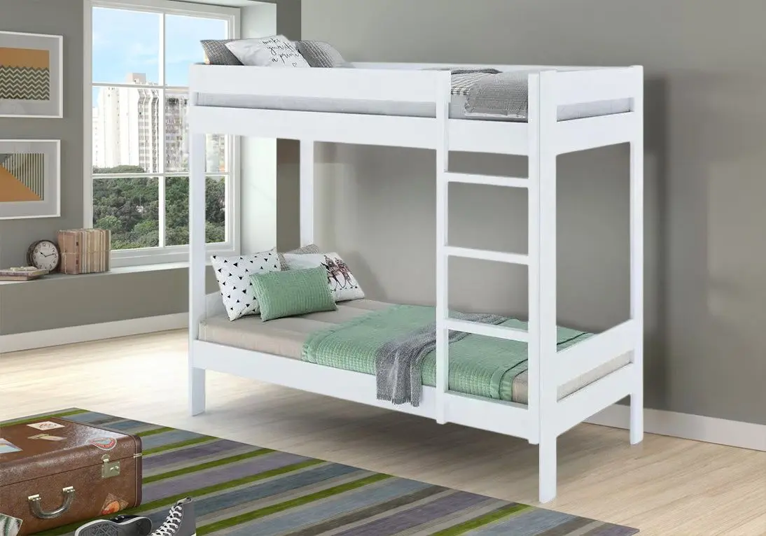 Двухъярусная кровать Klen Double 90x200 (White)