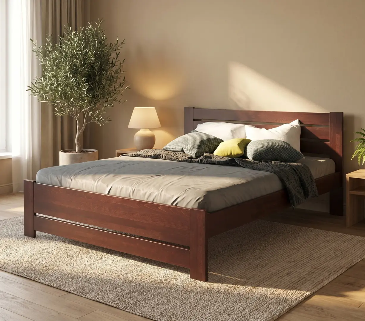 Кровать Klen Karoline 180x200 (Walnut)