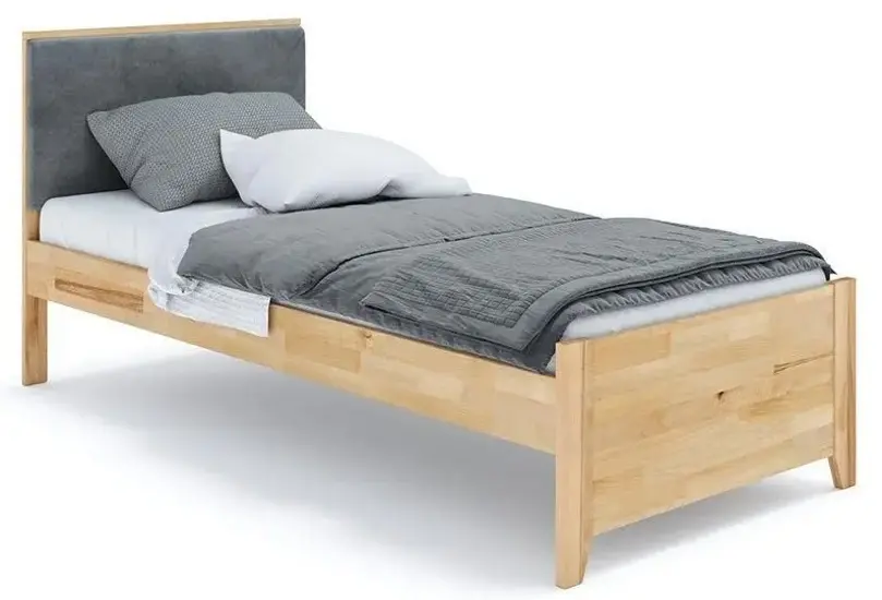 Кровать Klen Rainbow 90x200 (Natural/Dark Grey) - 6