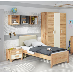 Кровать Klen Rainbow 90x200 (Natural/Ivory) Thumb