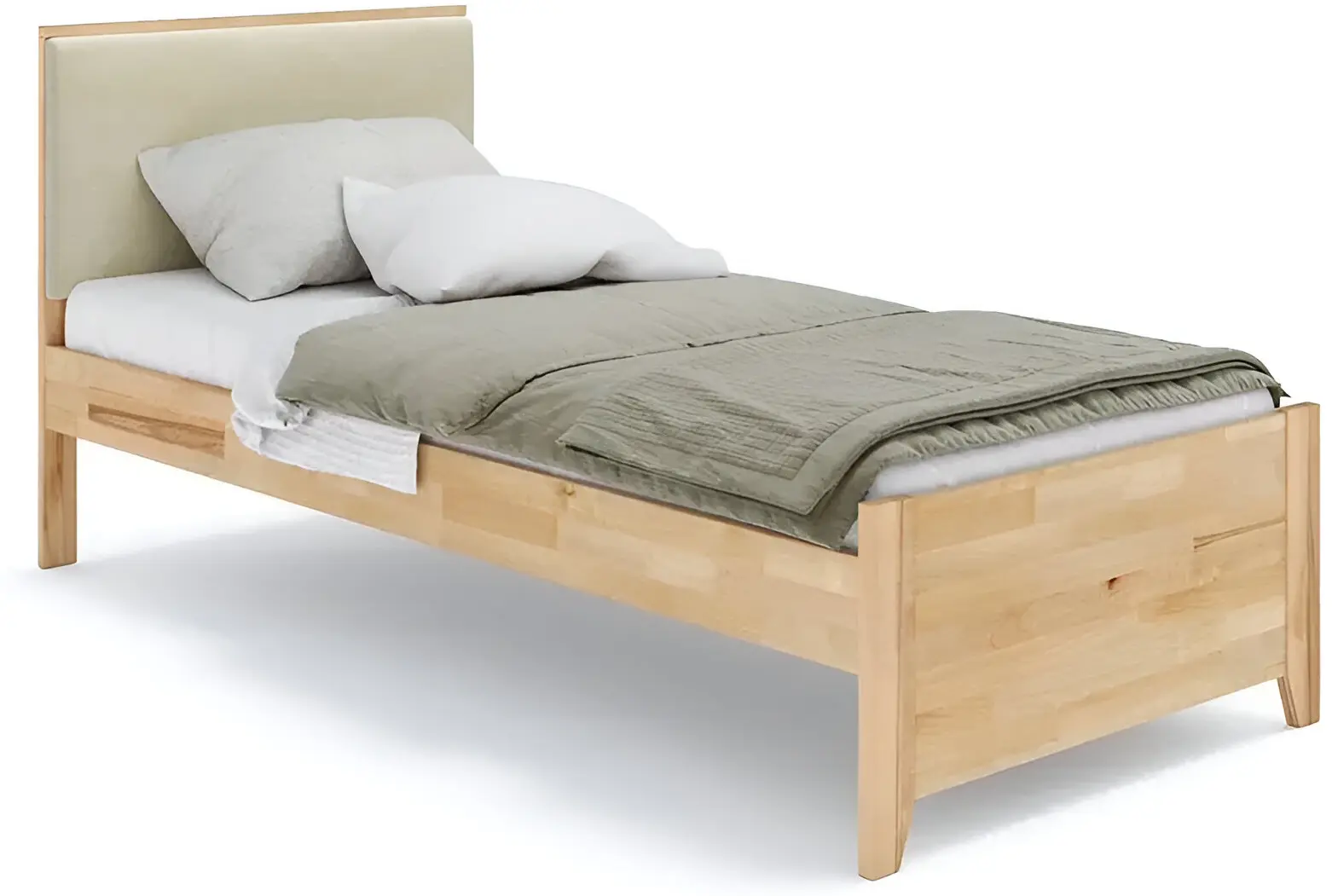 Кровать Klen Rainbow 90x200 (Natural/Ivory) - 4