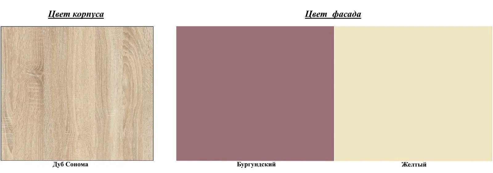 Кровать двухъярусная КМК 0527 Бамбино 3-1 90x195 (Дуб Сонома/Бургундский/Желтый) - 2