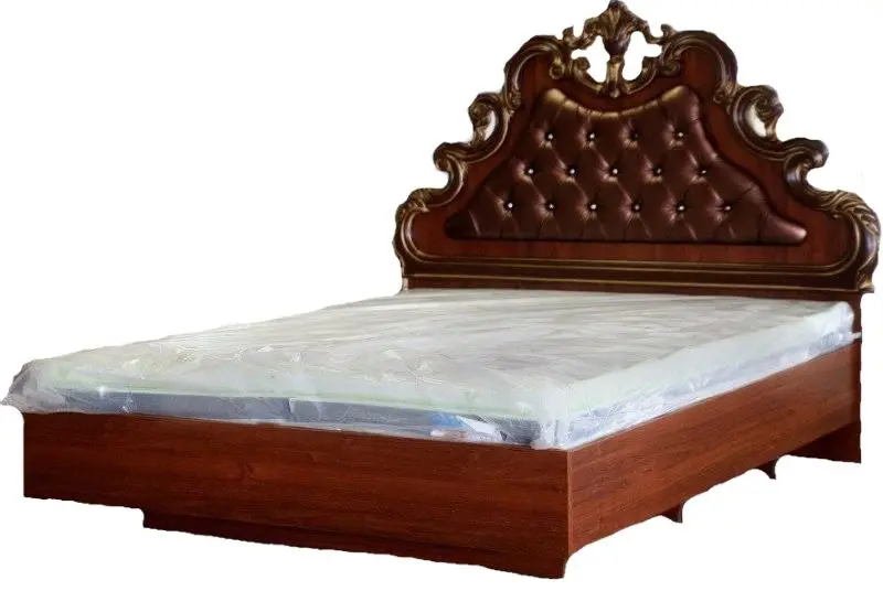 Кровать КМК 0456.6 Розалия 160х195 (Орех Экко)