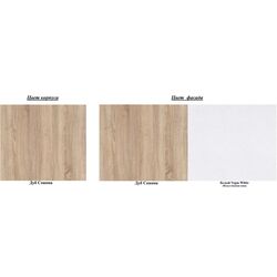 Pat КМК 0685.1 1600-01 Vegas White 160x200 (Sonoma Oak/White) Thumb