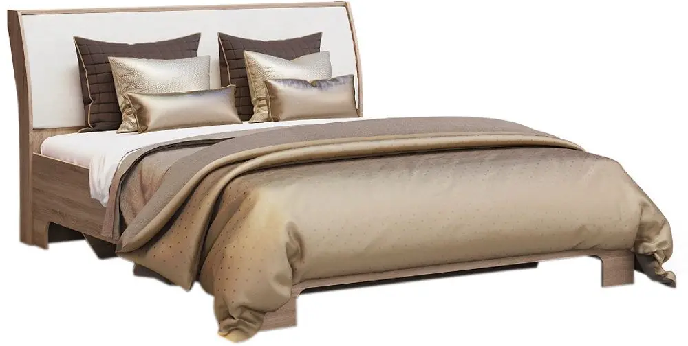 Pat КМК 0685.1 1600-01 Vegas White 160x200 (Sonoma Oak/White)