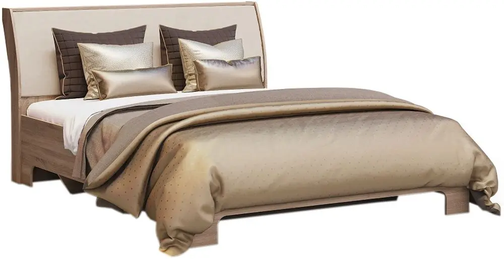 Pat КМК 0685.1 1600-01 Western 01 160x200 (Sonoma Oak/Beige)