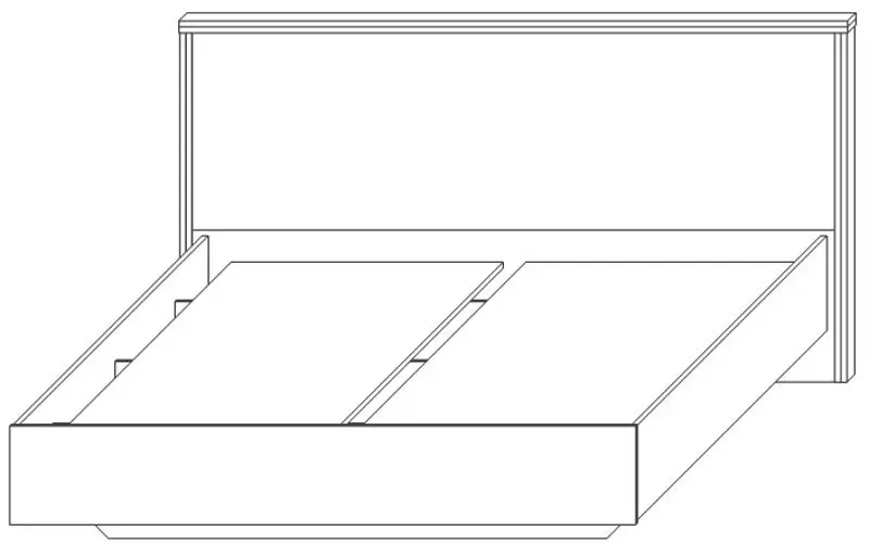 Pat КМК 0745 Nirvana 1 160x200 (Canterbury Oak/Stone Gray) - 2