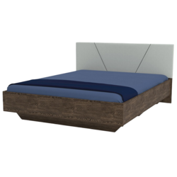 Pat КМК 0746 Nirvana 2 Garden 17 160x200 (Canterbury Oak/Stone Light Gray)