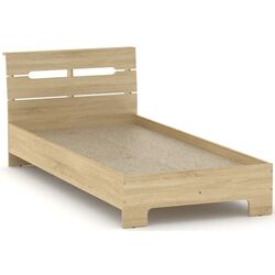 Кровать Компанит Стиль 90 (Дуб Сонома)