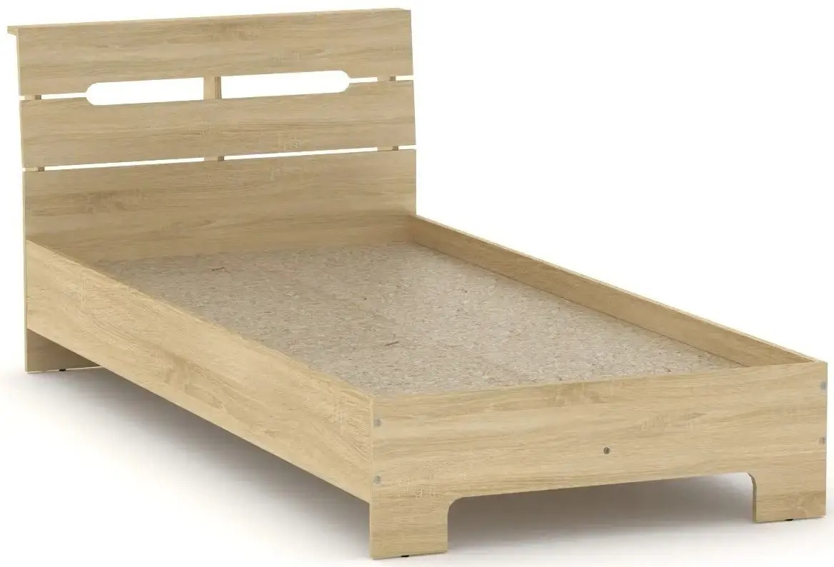 Кровать Компанит Стиль 90 (Дуб Сонома)