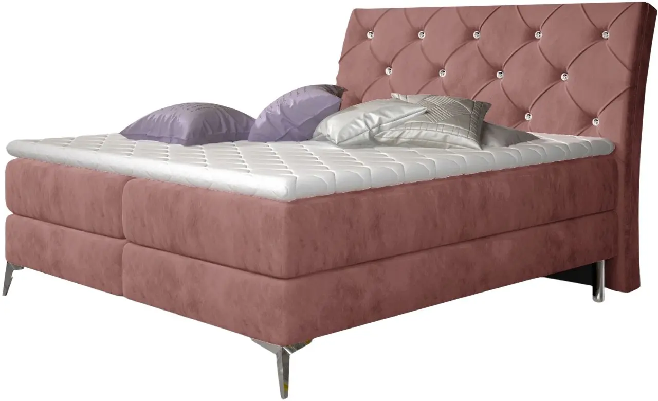 Кровать Eltap Adel Kronos 29 с подъемным механизмом 160x200 (Antique Pink)