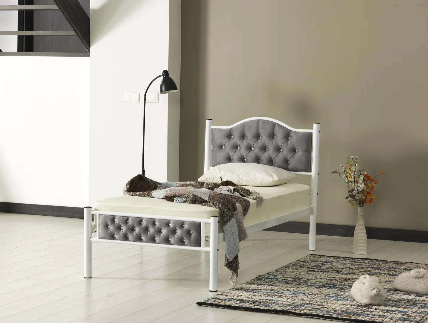 Pat Magnusplus Milan 90x200 (White/Grey)