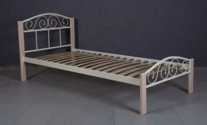 Кровать Marcel Prod Alice Lux Wood 90x200 (Beige)