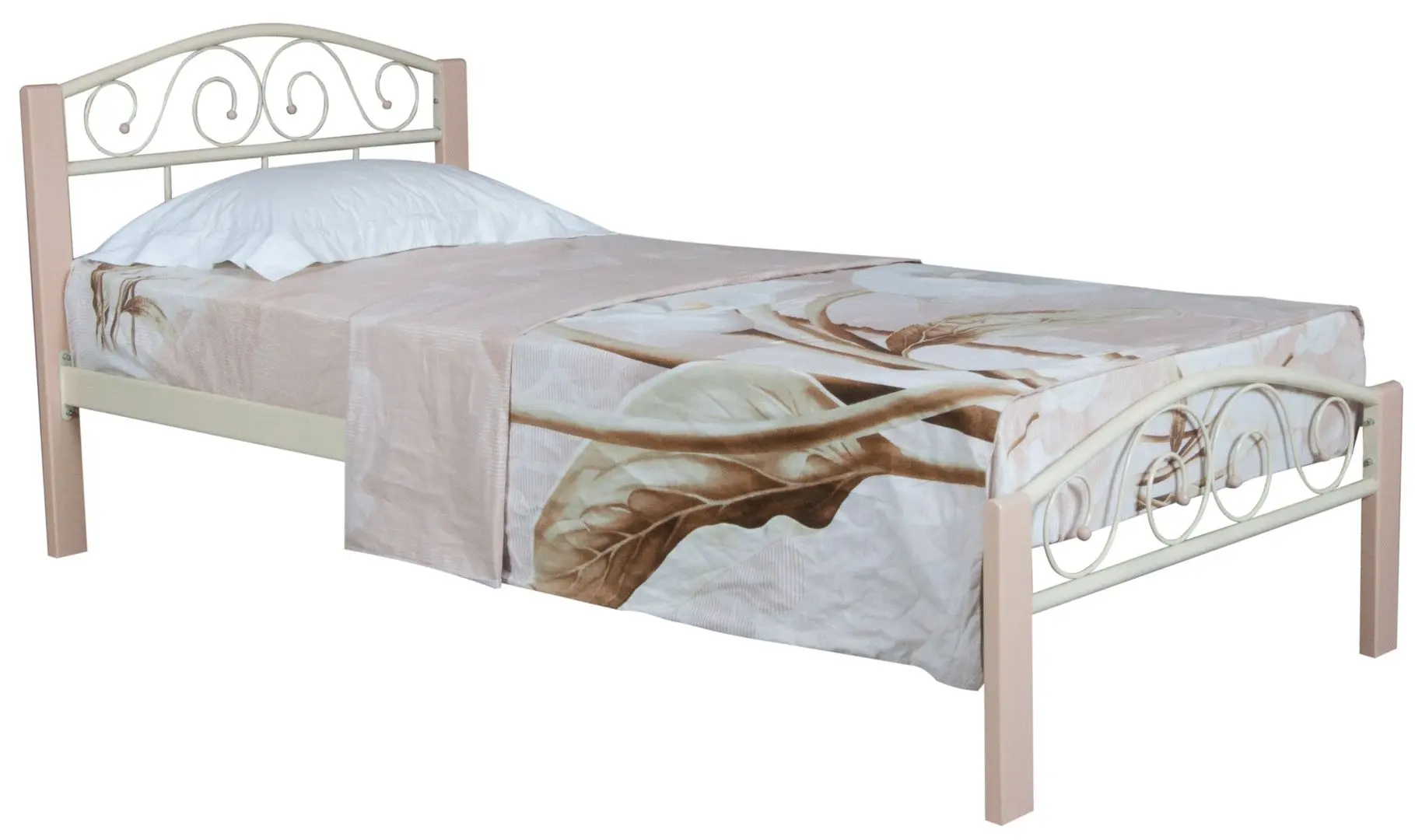 Кровать Marcel Prod Alice Lux Wood 90x200 (Beige)