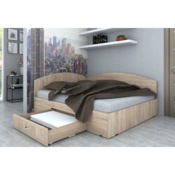 Кровать Marcel Prod PC16-SO 160x200 (Sonoma Oak) Thumb