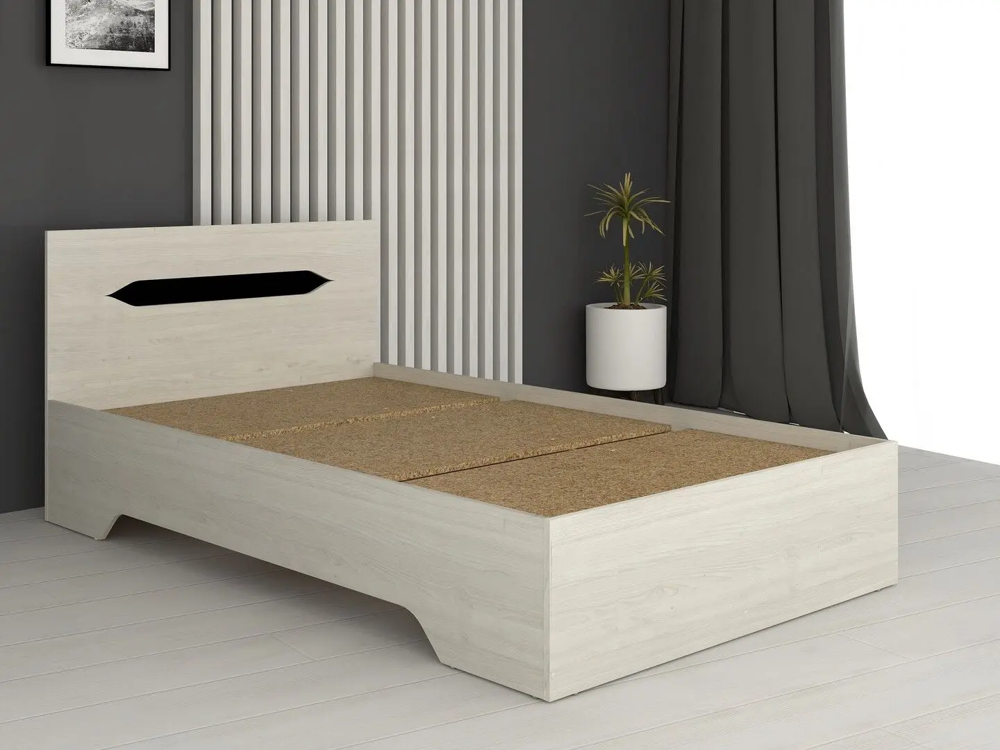 Кровать Marcel Prod Valencia RO 120x200 (Craft Oak White)