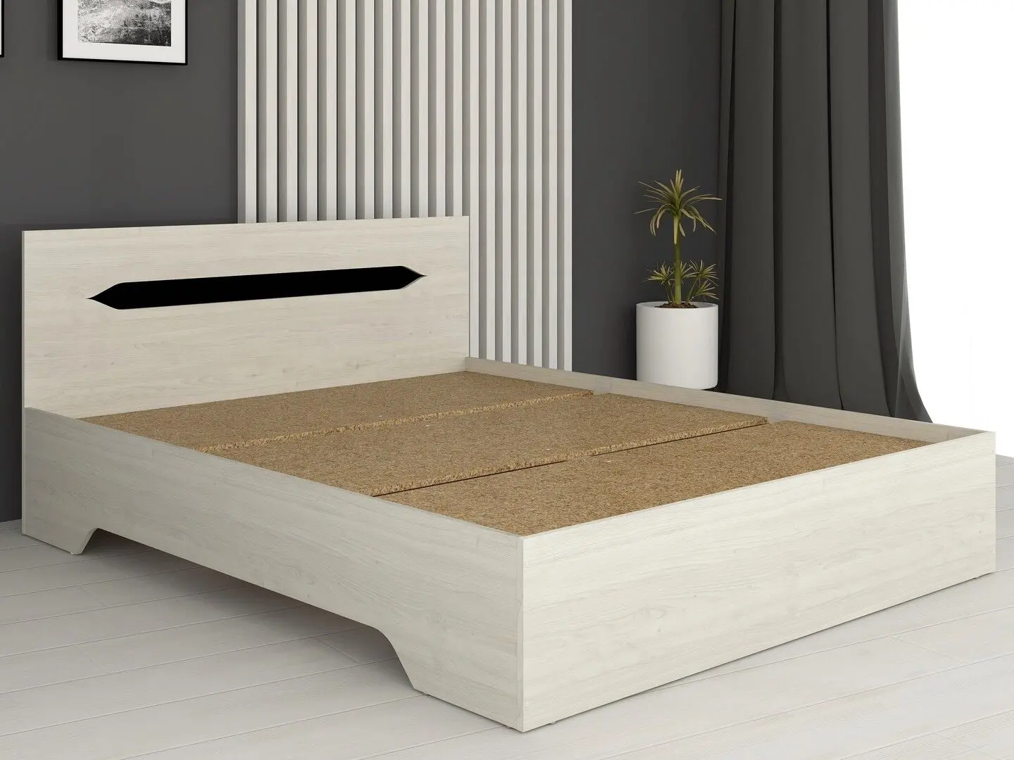 Кровать Marcel Prod Valencia RO 160x200 (Craft Oak White)