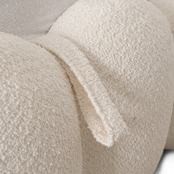 Pat Mebel Elite Ankara 160x200 Boucle cu mecanism de ridicare (Cream) Thumb