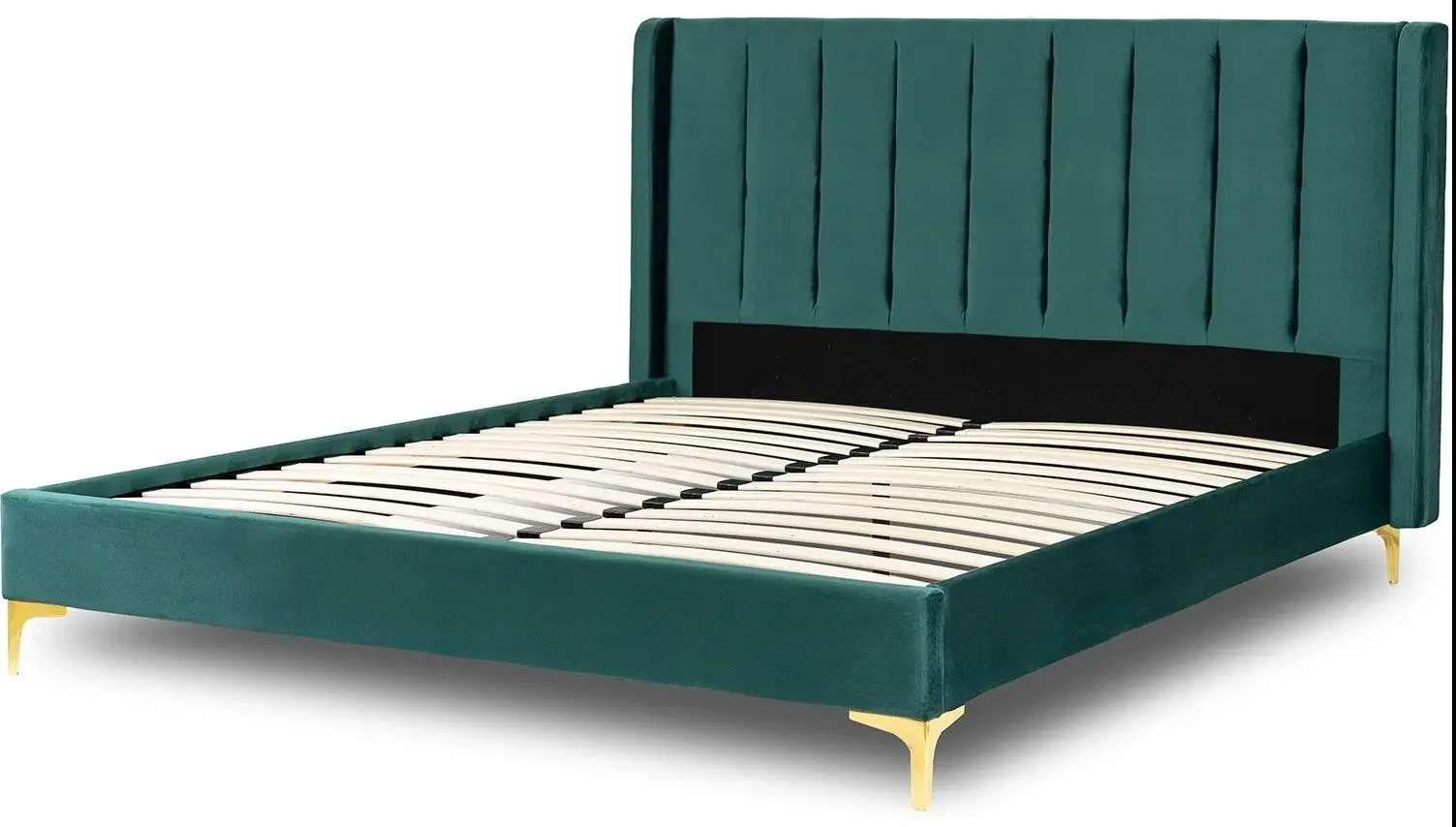 Pat Mebel Elite Aria 160x200 (Dark Green/Gold) - 3