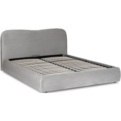 Pat Mebel Elite Bristol mecanism de ridicare 140x200 Velour (Grey) Thumb