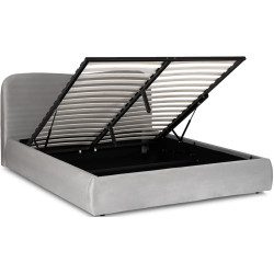 Pat Mebel Elite Bristol mecanism de ridicare 140x200 Velour (Grey) Thumb