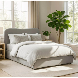 Pat Mebel Elite Bristol mecanism de ridicare 140x200 Velour (Grey)