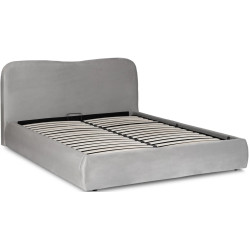 Pat Mebel Elite Bristol mecanism de ridicare 160x200 Velour (Grey) Thumb