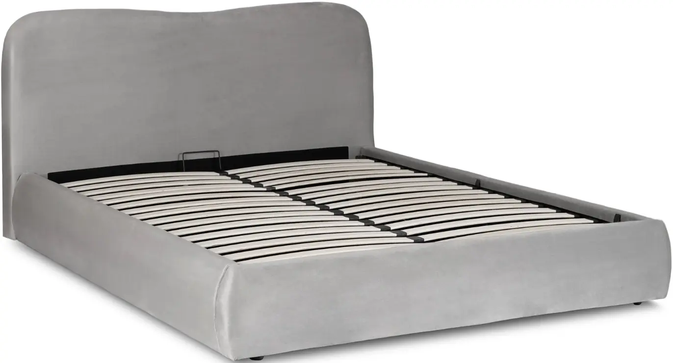 Pat Mebel Elite Bristol mecanism de ridicare 160x200 Velour (Grey) - 2