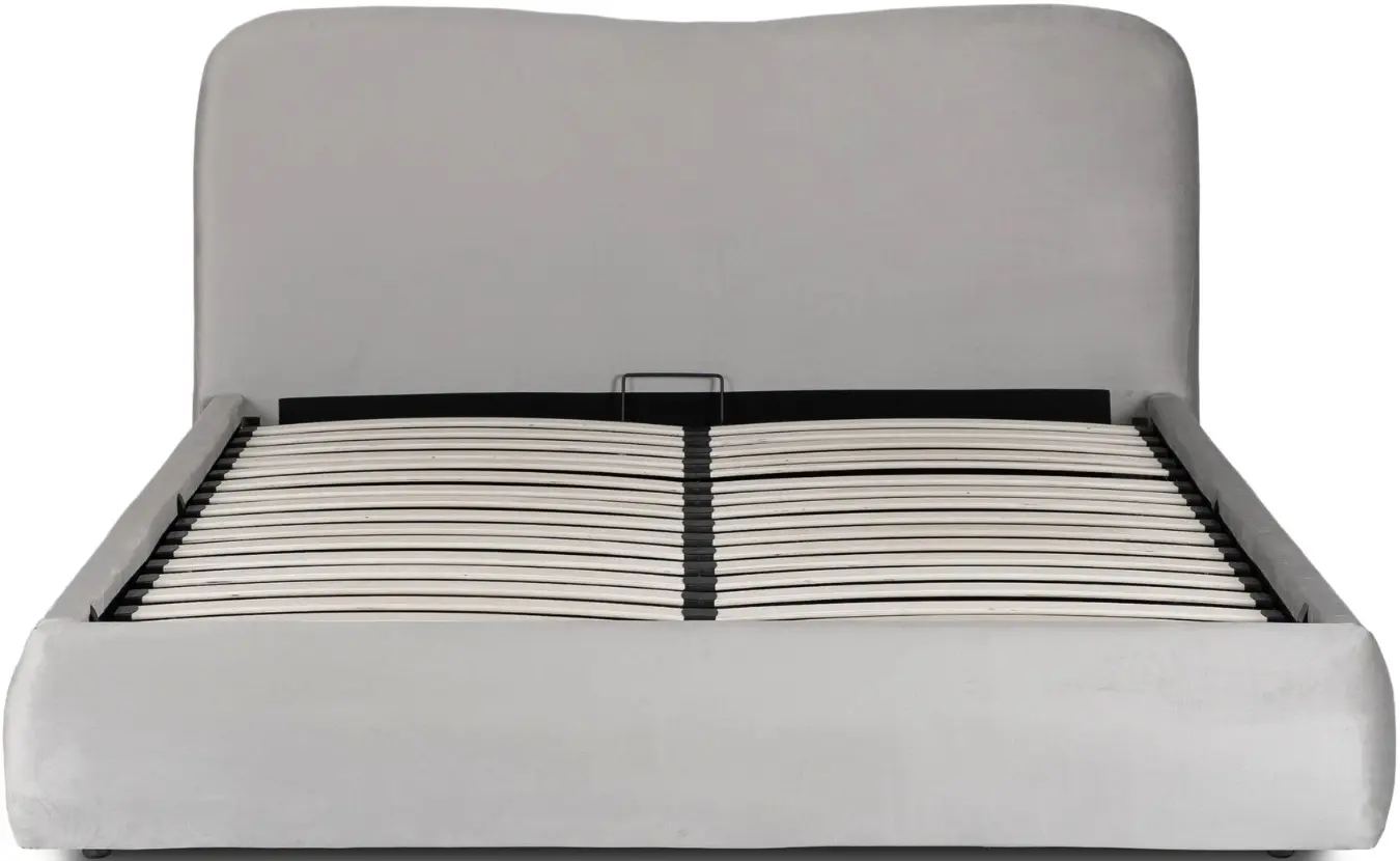 Pat Mebel Elite Bristol mecanism de ridicare 160x200 Velour (Grey) - 4