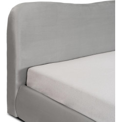Pat Mebel Elite Bristol mecanism de ridicare 160x200 Velour (Grey) Thumb