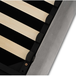 Pat Mebel Elite Bristol mecanism de ridicare 160x200 Velour (Grey) Thumb