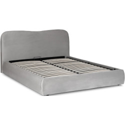 Pat Mebel Elite Bristol mecanism de ridicare 180x200 Velour (Grey) Thumb