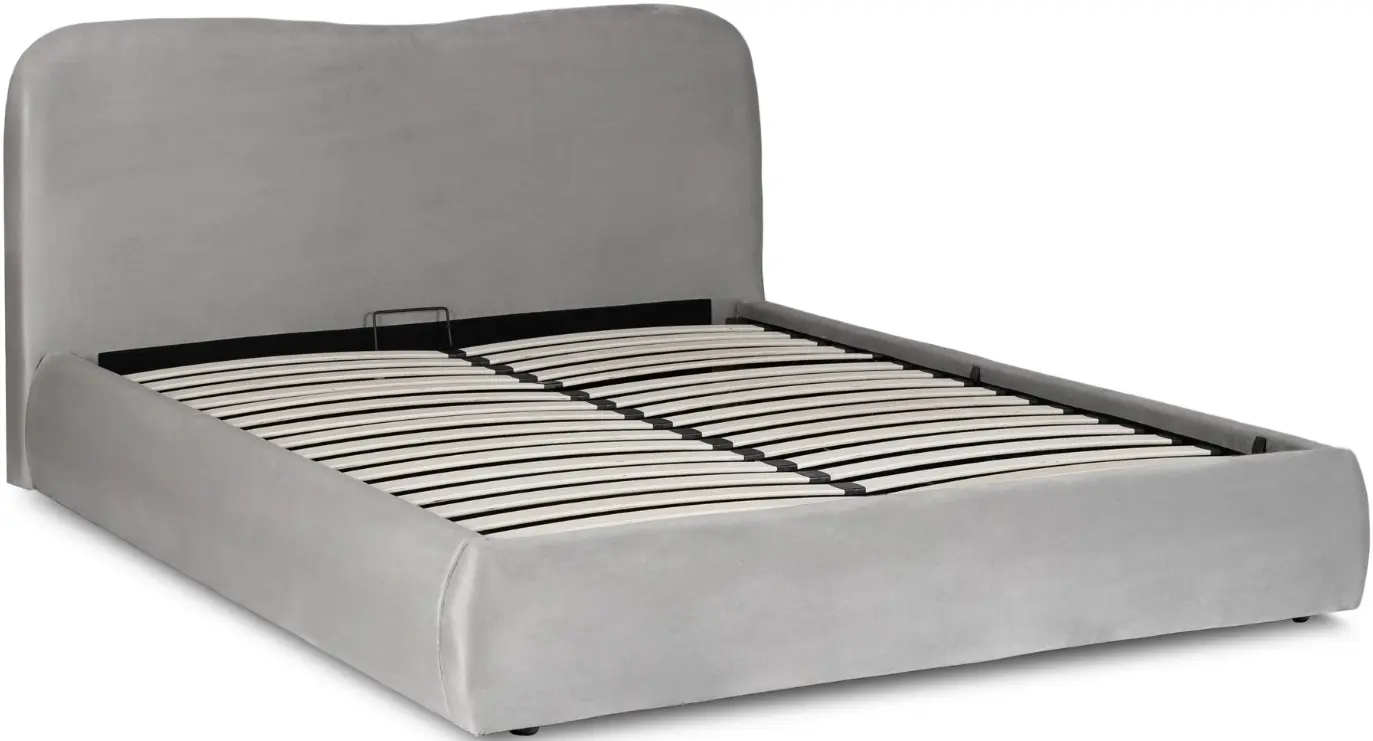 Pat Mebel Elite Bristol mecanism de ridicare 180x200 Velour (Grey) - 3