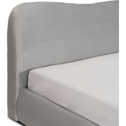 Pat Mebel Elite Bristol mecanism de ridicare 180x200 Velour (Grey) Thumb
