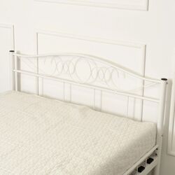 Кровать Mebel Elite Griffin 120x200 (White) Thumb