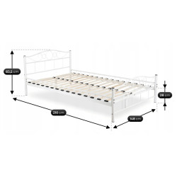 Pat Mebel Elite Griffin 140x200 (White) Thumb
