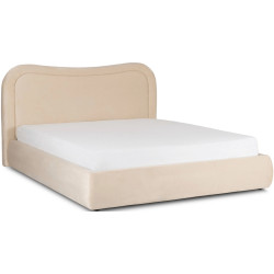 Pat Mebel Elite Haga mecanism de ridicare 160x200 Velour (Cream) Thumb