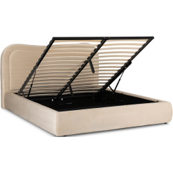 Pat Mebel Elite Haga mecanism de ridicare 160x200 Velour (Cream) Thumb